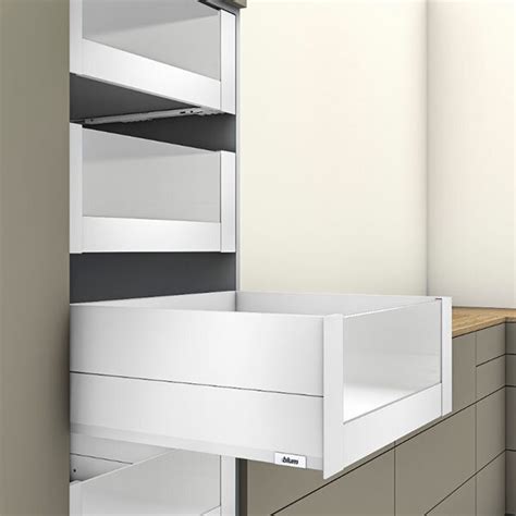 Blum Merivobox Binnenlade Boxcap Inbouwhoogte Mm E Met Hoogglas