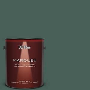 BEHR MARQUEE 1 Gal M440 7 Rainforest One Coat Hide Eggshell Enamel