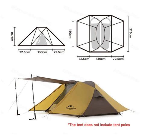 Naturehike Tent Butterfly Tent Sports Equipment Hiking Camping On