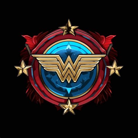 Premium Vector Wonder Woman Illustrated In Mascot Esports And Gaming