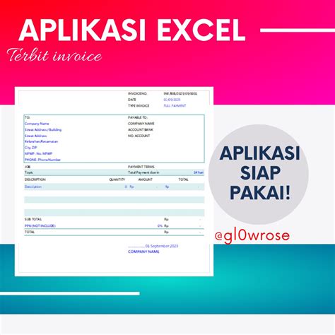 Terbit Invoice Otomatis Dengan Formula Excel Lazada Indonesia