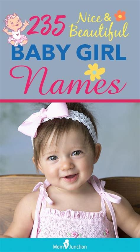 235 Nice And Beautiful Baby Girl Names With Meanings Beautiful Baby