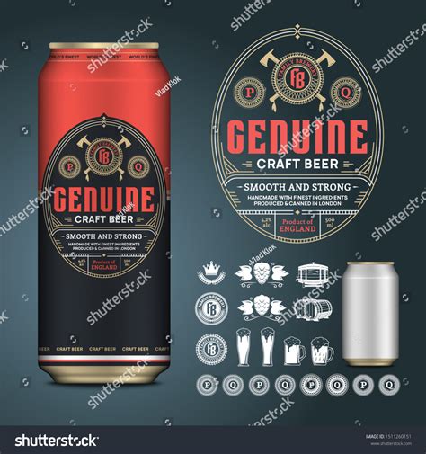 4200 Beer Can Label Template Images Stock Photos And Vectors Shutterstock