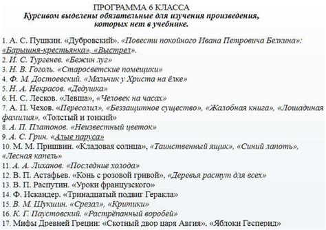 Список литературы на лето 6 класс Коровина ФГОС - где найти/скачать?