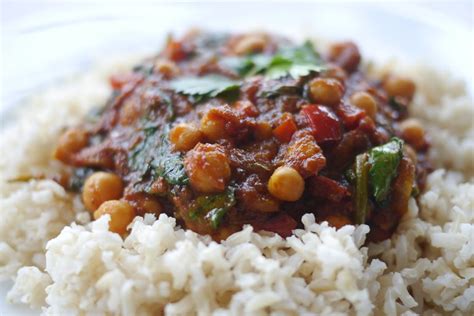 Spinach And Chickpea Curry Recipe Great British Chefs