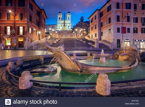 Rome Cityscape Image Of Spanish Steps In Rome Italy During Sunrise