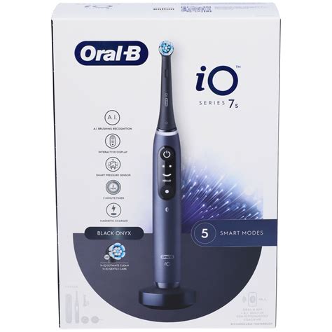 Oral B Spazzolino Elettrico Ricaricabile Io S Nero Testine