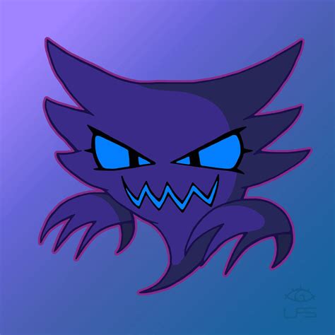 SHINY Haunter by LiquidFrogStudios on DeviantArt