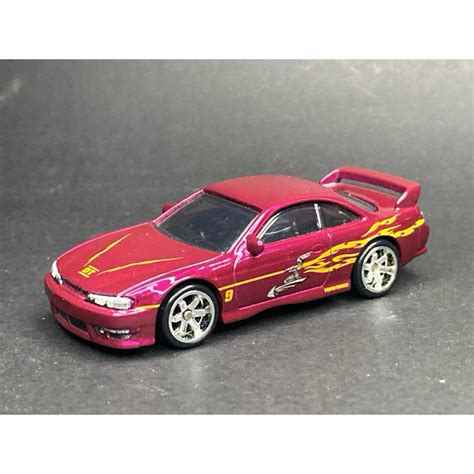 Hot Wheels Fast And Furious Original Nissan Sx S Jdm Rubber Tyre Loose Item Shopee Malaysia