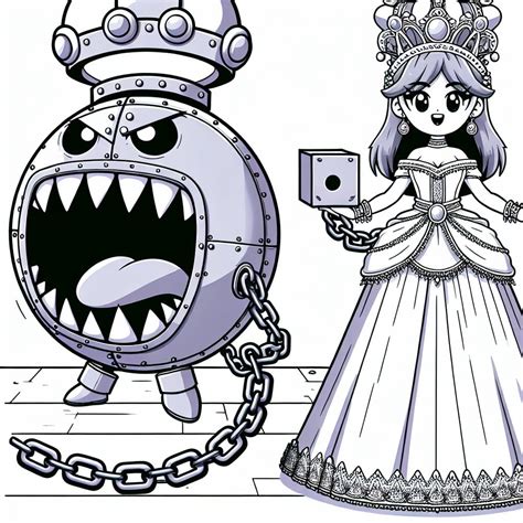 10 Chain Chomp Coloring Pages A Comprehensive Guide Color Me Pages