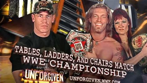 John Cena Vs Edge Unforgiven Wwe K Youtube