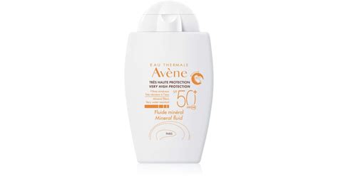 Avène Sun Minéral защитный флюид для лица без химических фильтров SPF ...