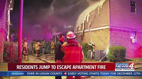 Crews Respond To Apartment Fire In Nw Oklahoma City Youtube