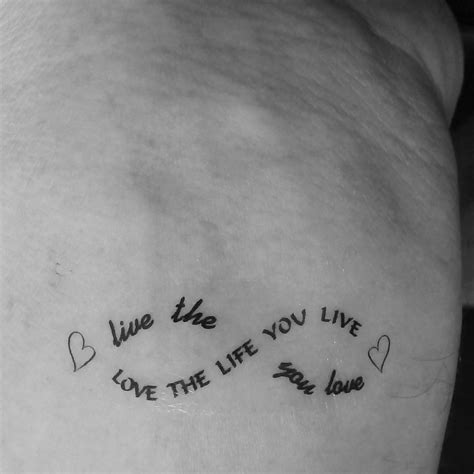 74 [cdr] Tattoo Love The Life You Live Free Printable Download Zip Lovetattoo1