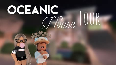 Oceanic House Tour Bloxburg Youtube