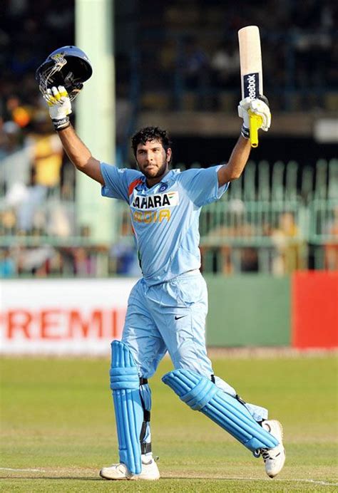 Yuvraj Singh Is Ecstatic After Reaching His Th Odi Century