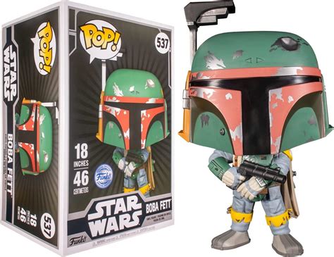 Amazon.com: Funko POP! Star Wars - Boba Fett 18” : Toys & Games