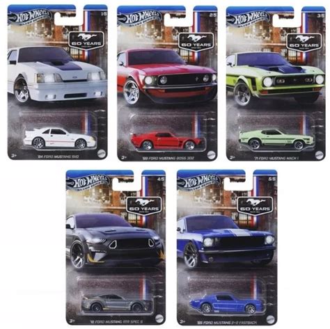 Hot Wheels Celebrates 60 Years Of Ford Mustang In Style Autoevolution