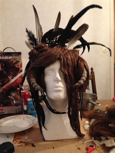 Skyrim Forsworn Headdress By Willwarine On Deviantart
