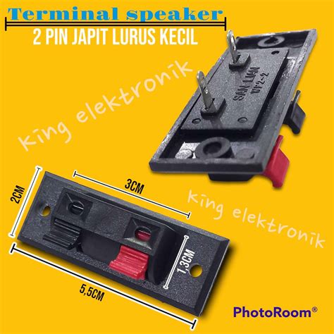 TERMINAL SPEAKER 2PIN KECIL JAPIT Lazada Indonesia