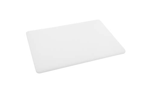 Tabua Placa Polietileno Pead Lisa 35x25cm 10mm Chef Line