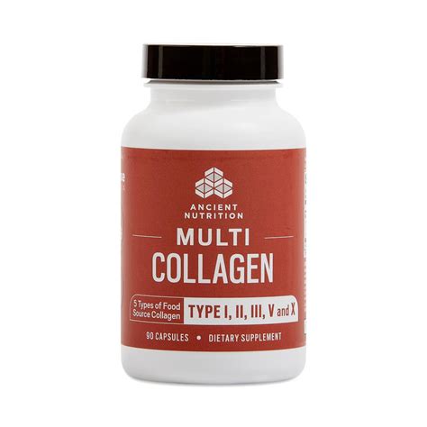 Ancient Nutrition Dr Axe Multi Collagen Protein Capsules Thrive Market