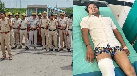 Haryana News नूंह हिंसा के दो आरोपी पुलिस मुठभेड़ में गिरफ्तार एक के