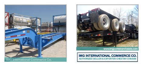 Used Iso Tank Container Chassis 20 Ft Iso Img International Commerce