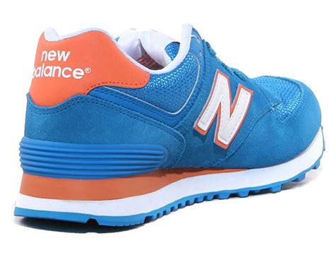 New Balance 574 Blue Orange