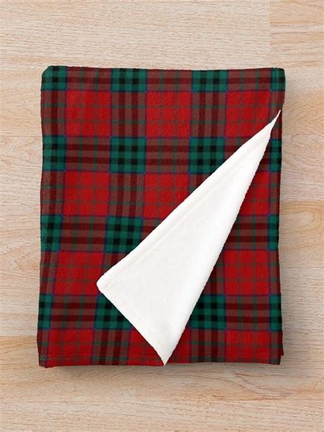 Clan Mactavish Tartan Throw Blanket For Sale By Plaidwerx Tartan