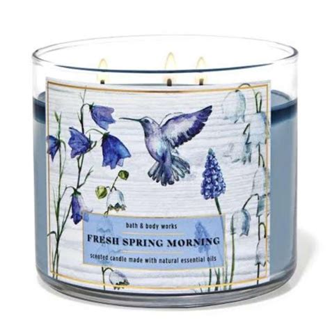 Jual Bath Body Works Bbw 3 Wick Candle Fresh Spring Morning Di