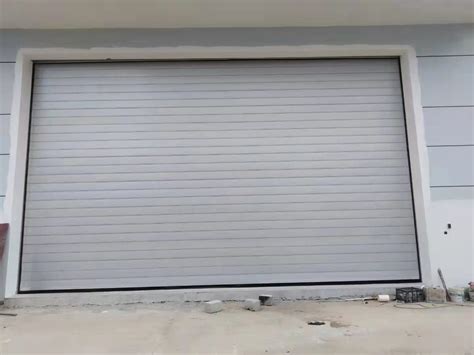 Insulated Steel Metal Warehouse Aluminum Alloy Fast Acting High Speed Revolving Exterior Rolling