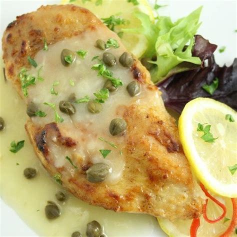 Lemon chicken with capers – Artofit