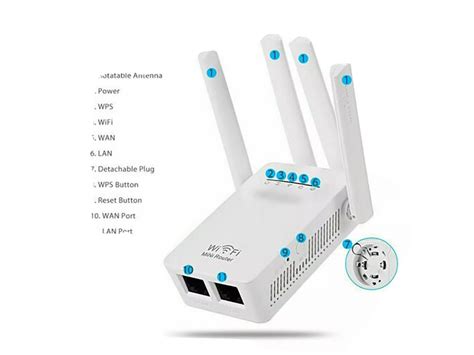 Mbps Wifi Range Extender Repeater Wireless Amplifier Router Signal