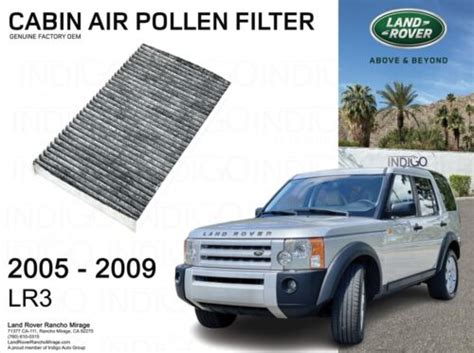 Filtro De Polen De Aire De Cabina Land Rover LAND ROVER LR3 LR170345