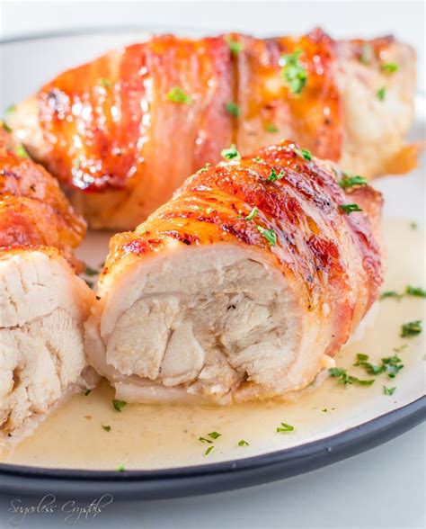 Bacon Wrapped Chicken Thighs