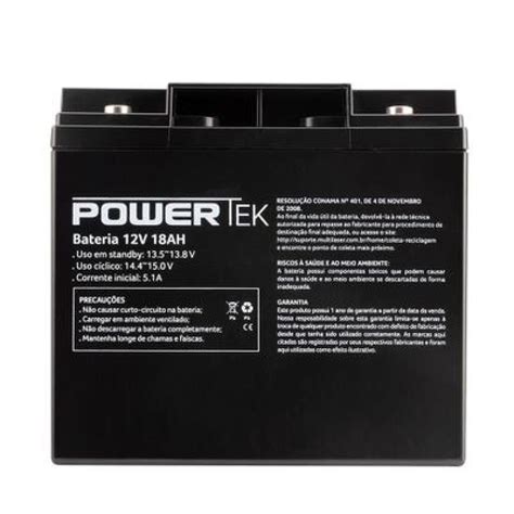 Bateria Selada Nobreak Powertek V Ah En Raicrom Tecnologia Ao