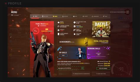 Game UI GTA 5 RolePlay 9 Images Behance