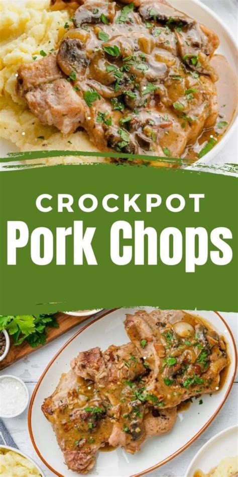 Crock Pot Smothered Pork Chops Easy Peasy Meals