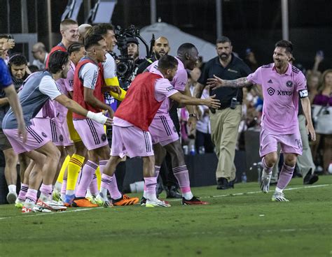 Debut De Locura De Leo Messi Con El Inter Miami Golazo De Falta Y