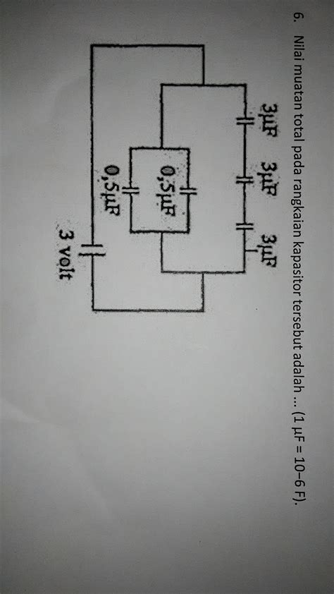 Contoh Soal Dan Jawaban Kapasitor Rangkaian Seri Kompas Sekolah
