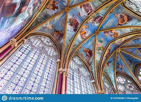 France Chaalis L Abbaye De Chaalis De Chapelle Primatice Image Stock