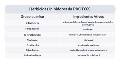 Herbicidas Inibidores Da Protox Mecanismo E Modo De A O