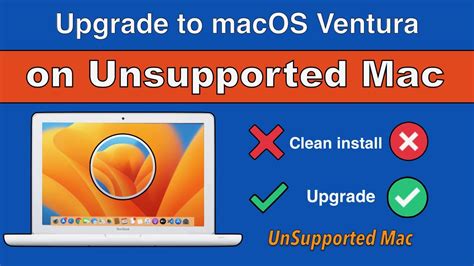 How To Upgrade To Macos Ventura On Unsupported Mac Upgrade To Macos