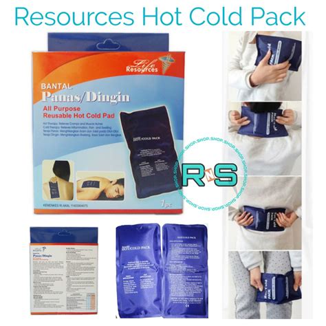 Jual Resurces Hot Cold Pack Gel Kompres Panas Dingin Shopee Indonesia