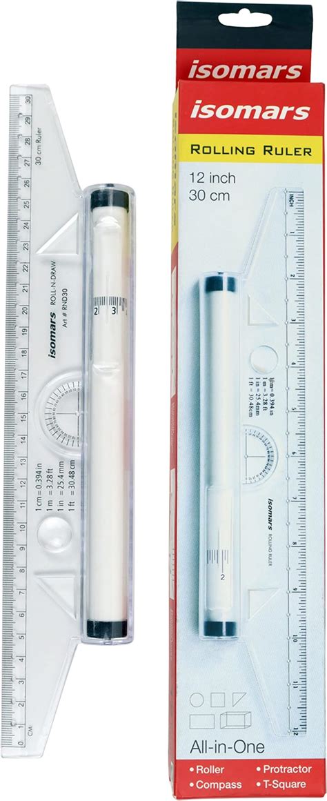 Omega Roll N Draw Cm Ruler Amazon In Office Products