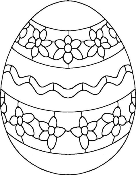 Mehr Als 50 Osterbilder Zum Ausmalen Egg Coloring Page Easter