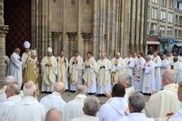 Célébration d au revoir et d action de grâce de Mgr Le Boulc h