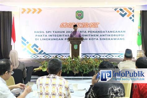 Infopublik Hasil Mcp Kpk Ri Pemkot Singkawang Peringkat Ke