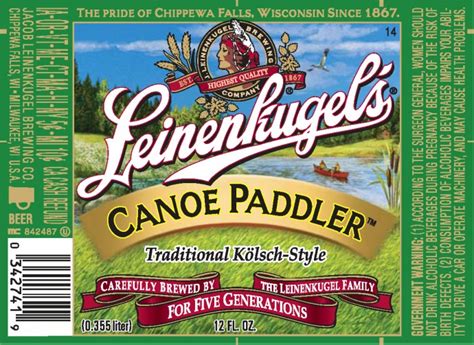 Leinenkugel's Canoe Paddler A New Summer Seasonal - Beer Street Journal